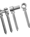Commercial Grade Heavy Duty Barn Door Hinges Dog Gone Tough With Rust Resistant 304 Steel, set of four durable screws.