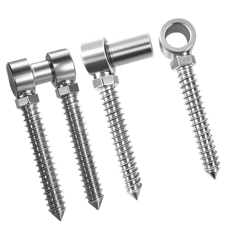Commercial Grade Heavy Duty Barn Door Hinges Dog Gone Tough With Rust Resistant 304 Steel, set of four durable screws.