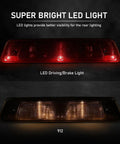 G-PLUS LED 3rd brake light for Ford F-150 SVT Raptor (2010–2014) and Lincoln Mark LT (2011–2014), red LED lamp.
