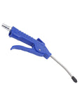 Heavy Duty Abs Dust Blow Gun For Auto Garage And Vehicle Cleaning With Interchangeable Tips featuring a blue handheld design.
