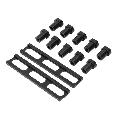 Dead Nuts Heavy Duty Aluminum Woodworking Planing Stop Set For Mft Workbench Milling And Cutting Secure Zero Play Hold Down Clamps components layout.