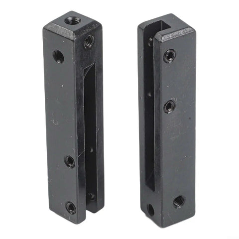 Digital Caliper Accessories for Internal External Groove Step Measurement, black metal clamps for precise measurement.