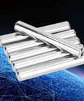 Stainless Steel D Shaft Gear Axle Set For Toy Cars And Robot Cars 6 Pack 40mm By 6mm Ground 303 304 Steel Anti Slip Fit Cuttable Length