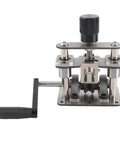 Heavy Duty Stainless Steel Wire Stripping Machine for Electric Drills with hand crank and robust build quality for tough jobs.