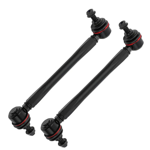 Adjustable Front Sway Bar End Links Kit 225 to 265 mm Beefed Up Heavy Duty 10 mm Ball Joint Stud Aluminum Universal Fit