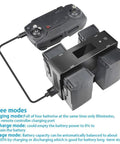 Battery Wall And Car Charger For DJI Mavic Air First Gen Drone Go To Rapid Charging Hub, charging batteries and remote.