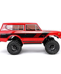 Redcat Racing Ascent 18 Scout II Brushless 4x4 One Eighteenth Scale RC Crawler Remote Control Rig With Aluminum Chassis Red Gold Dust High Torque