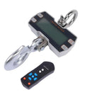 Orange Digital Crane Scale 2000kg 4400lb With Remote Hanging Scale, showing hook and digital display.