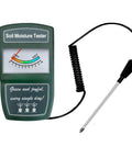 Soil Moisture Meter For Plants And Garden Lovers With Long Cable Probe Readable Display Handheld Hygrometer For Garden And Farm Use