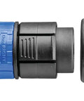 Close-up of FlexiPort Dust Collector Adapter With Swivel And Elbow For Smoother Tangle Free Movement Quick Click Connection Non Slip Durable Port