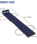 Piano Moving Pad 6 Ft Heavy Duty Sliders With 1000 Lb Capacity Built On Solid Hardwood Platform 72 In Long By 13 In Wide By 6.3 In Tall Blue