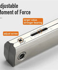 Heavy Duty Hydraulic Adjustable Door Hinge With Silent Operation For Interior And Exterior Doors Built To Last, Smooth Close, Easy Install, Tough As Nails Hardware For High Traffic Entryways, adjustable screw close-up