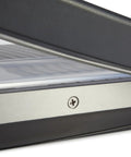Close-up of the Workhorse Heavy Duty 12 Inch Paper Cutter For Office And Crafts With Safety Guard, showing the side of the blade.