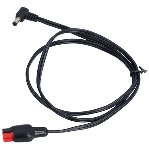 Replacement Power Cable With ABS DC Head Connector For Portable Ham Radios And Charging, Durable One Piece Injection Molded Plug