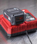 Powercore 20 Auto Pwrjump Charger Tool Only With 5 Minute Fast Charge, 100 Percent Battery In 30 Minutes For 2Ah shown on table