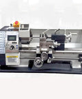 QYLTTDM 900W Mini Metal Lathe Machine, compact design for precision turning and drilling, equipped with variable speed.