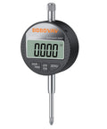 Digital Dial Indicator 0 To 1 Inch (25.4 Mm) High Resolution 0.0005 Inch 0.01 Mm Electronic Probe with zero setting and inch/mm switch