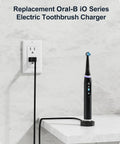 Magnetic Charger Replacement For Oral B iO Series 7 8 9 10 Electric Toothbrush, Quick Magnetic Charging Base With Copper Core