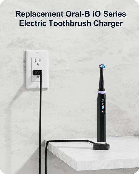 Magnetic Charger Replacement For Oral B iO Series 7 8 9 10 Electric Toothbrush, Quick Magnetic Charging Base With Copper Core