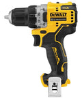 Xtreme 12V Max Brushless Drill And Impact Driver Combo Kit With Three Eighth Inch Ratcheting Chuck side view