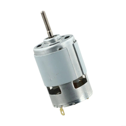 High Torque 21V DC Motor 120W For Power Tools Hand Drills And Lawn Mowers With Ball Bearings, compact with shaft.