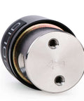 Stainless Steel 1/4 Inch Electric Solenoid Valve 12V DC Normally Closed With Viton Seals, side view showing connection ports.