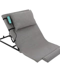 Heavy Duty Electric Adjustable Power Lifting Bed Backrest With Smooth Remote Control in gray fabric, solid carbon steel frame.