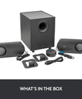 Z407 Bluetooth Computer Speakers With Subwoofer And Wireless Control Deliver Immersive 80W Peak Power Sound Premium Audio contents