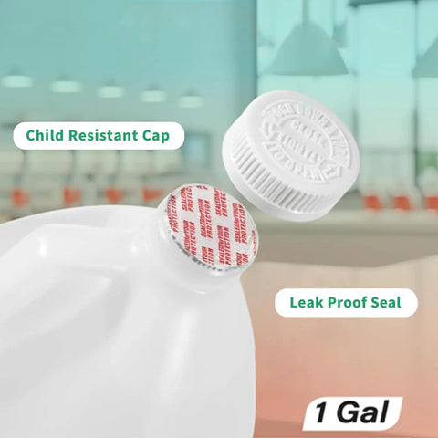 Highly Pure 99 Percent Isopropyl Alcohol IPA USP Grade One Gallon Bottle with child-resistant cap and leak-proof seal