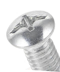 Close-up of a single screw from the 24 Pieces Roller Skate Stopper Screws Kit for Inline and Quad Skates Easy to Install Brake Screws.