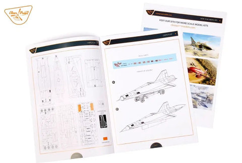 D21A Drone 1/48 Scale Plastic Model Aircraft Kit Unpainted Unassembled With Serial 4819 instructions booklet