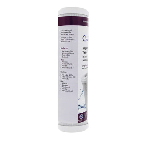 Level 2 Drinking Water Replacement Cartridge Delivers Clean, Great Tasting Water For Drinking And Cooking, Filters Out Giardia And Cryptosporidium, Lindane, Atrazine, Asbestos, Mercury, Chlorine Taste Or Odor, And Sediment At 0.5 Micron.