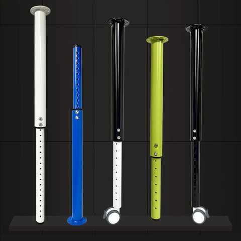 Slick Stainless Steel Furniture Legs Set Of 4 Featuring Quick Telescopic Height Adjustment For Heavy Duty Sofas Cabinets And TV Stands That Level Out Fast With Zero Fuss In A Modern Style, showcasing various colors and heights.