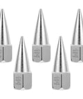 Five-Piece Steel Grease Nozzle Replacement Tips Kit for Equipment And Machinery precision-milled heavy-duty tips