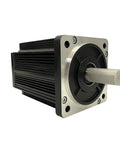 Straight Up Heavy Duty 3.8Kw Ac 220V Servo Motor And Driver Combo Cnc Control System Kit side view showcasing motor design.