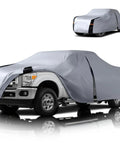 Ford F250 Custom Fit Truck Cover for Crew Cab Short Bed 2001 To 2026 All Weather Waterproof Exterior Shield fits snugly over truck