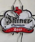 Real Glass Neon Beer Sign Blue 19x15 Inches For Home Bar Man Cave Pub Party Store Window Display Neon Light