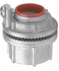 Pro Grade Myers Scru Tite Conduit Hub 6 Inch With Insulated Throat Natural Zinc Housing, heavy duty pipe connector.