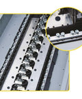 Rock Solid 100 Amp 120 240 Volt Electrical Load Center With 20 Spaces And 40 Circuits Combination Mount Main Breaker Panel Box interior wiring detail.