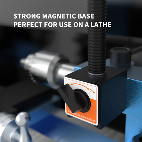 35 LED Magnetic Work Light With 1200 Lumen Output 120V Flexible Gooseneck Beam Adjustable Magnetic Base For Lathe CNC