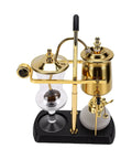 Artisan Manual Siphon Coffee Maker Featuring Sturdy Heatproof Glass Carafe For Precise Extraction Flow And Fully Custom Steeping Cycles That Hit Different Daily On Your Kitchen Counter.