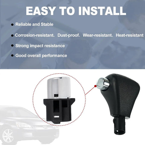 Shift Knob Button Repair Kit With Spring For Honda Accord 2003 2004 2005 2006 Gear Shift Button Replacement Easy Install