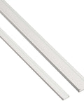 Beefy Heavy Duty Full Surface Center Pivot Hinge CFS83CPHD1 83 Inch Clear Anodized Aluminum For Swinging Fire Doors