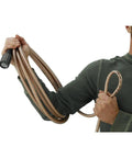 Person holding High Pressure Hose Replacement For RY14122 RY141900 BM801700 Electric Pressure Washer OEM Compatible
