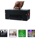 Go-To Gear 3500W LED UV Curing Lamp Packs Cold Light Source For 3D Printer Resin And Gel Drying 365NM UV Machine, black portable unit.