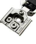30 Pack 15 Pairs Half Inch Overlay Soft Close Cabinet Hinges For Kitchen Satin Nickel Hidden Concealed Self Closing With 105 Degree Opening