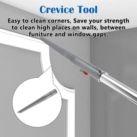 3 Pack Crevice Tool, Dust Brush And Upholstery Tool Attachment for Lift Away Vacuum Cleaners cleaning window corner