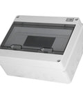 IP65 Waterproof Distribution Box with Transparent ABS Cover, ideal for control panels, featuring weatherproof and rugged design.