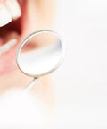 Durable Stainless Steel Dental Mirror For Gums Cavities And Tongue Inspection Handheld Dentist Tool With Clear Visibility From Every Angle And Easy Maintenance For Daily Use By Dental Assistants, close-up