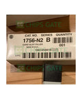 Box labeled '1756-N2 B' for Empty Slot Cover For 1756 N2 ControlLogix PLC Module, includes card slot filler package.